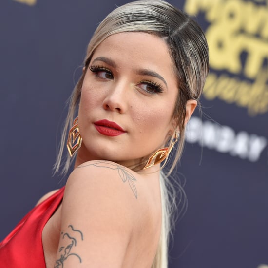 Halsey Got a Face Tattoo