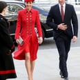 Kate's Red Coat Is at Least 5 Years Old, but It Still Looks Chic