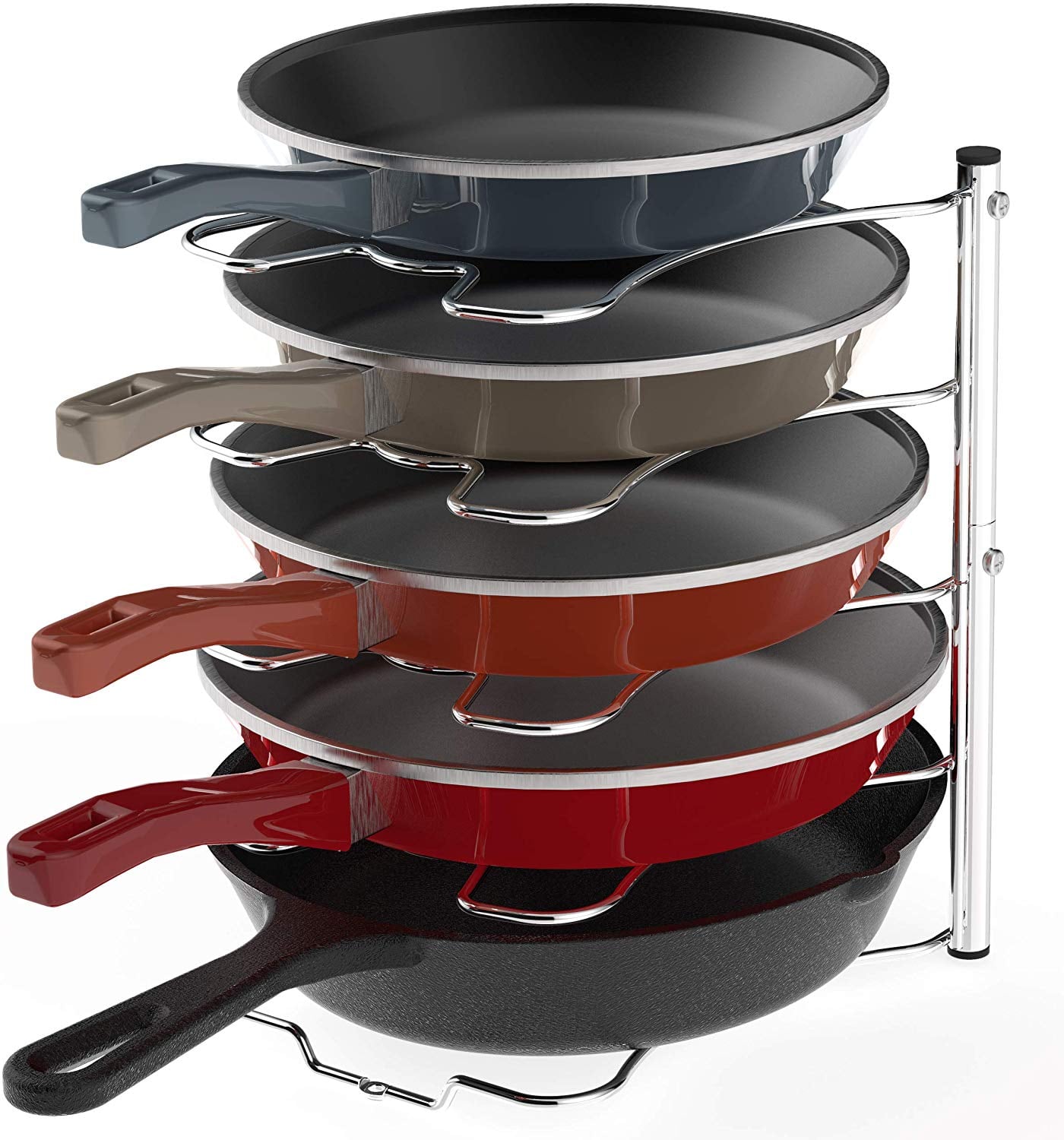 Simple Houseware Kitchen Cabinet Pantry Pan And Pot Lid Organizer Amazon S Most Useful Home Products Under 25