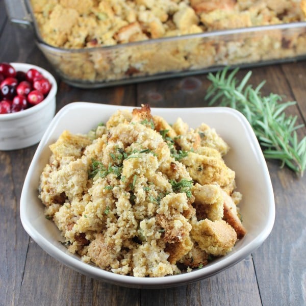 Gluten Free Stuffing Recipe: Simple Cornbread Stuffing