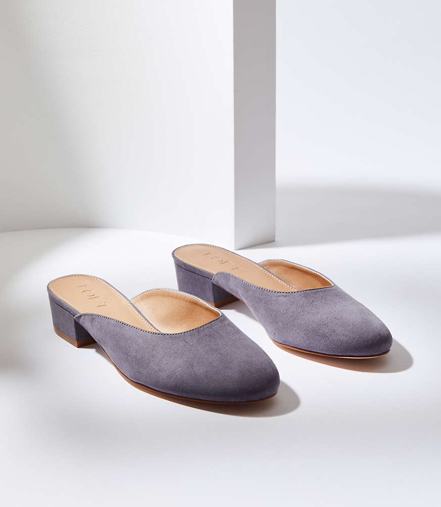 Loft Block Heel Mules