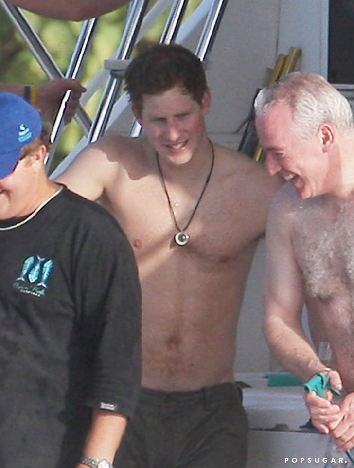 Sexy Prince Harry Shirtless Pictures Popsugar Celebrity Photo 4