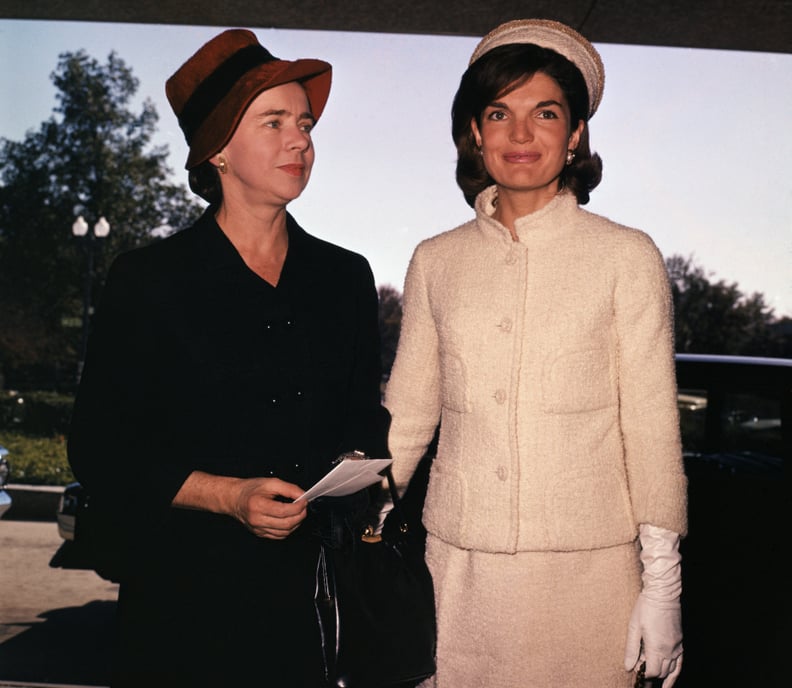 Jackie Kennedy at a Fashion Show at the US State Department in 1962