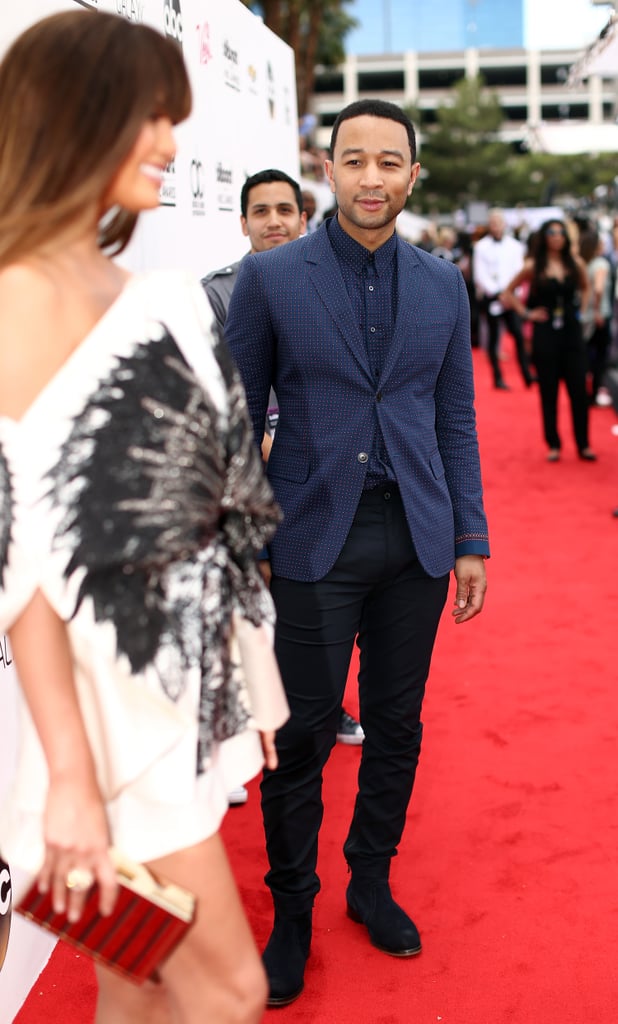 Chrissy Teigen With Straight Hair at Billboard Music Awards