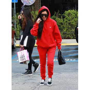 Vetements Champion Hoodies Celebrity Look Kylie Jenner