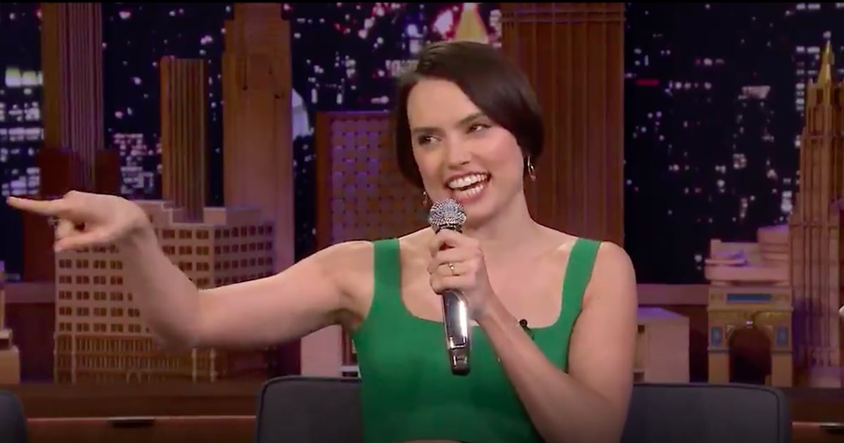 Daisy Ridley Rapping On The Tonight Show June 2019 Video