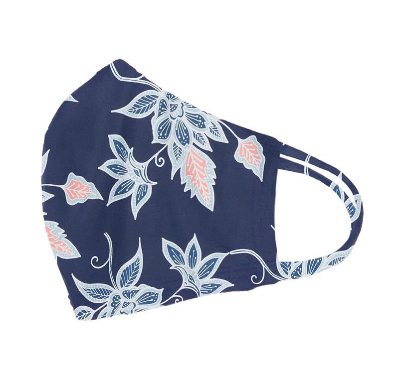 Batik Floral face mask ($8)