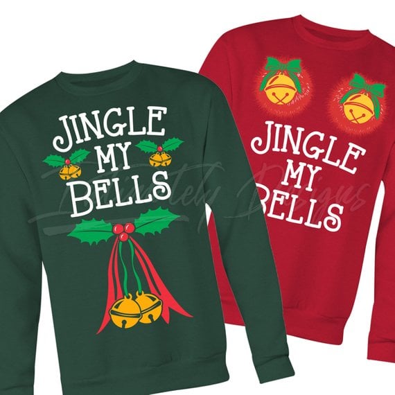 Funny Couples Ugly Christmas Sweaters