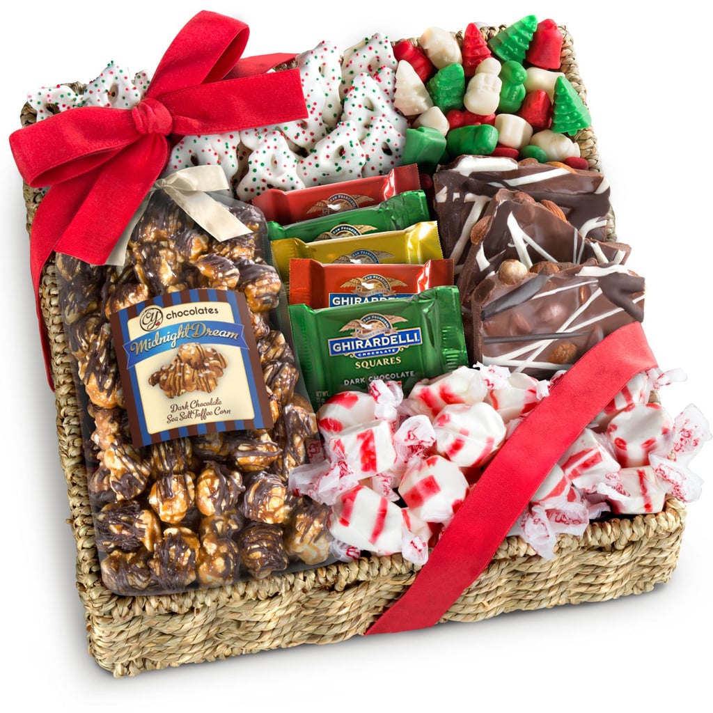 Holiday Classic Chocolate, Caramel & Crunch Gift Basket