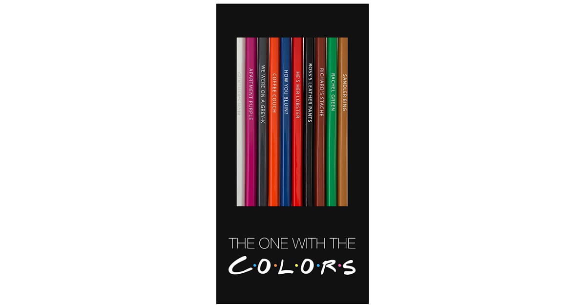 Friends Colored Pencils Could These FriendsThemed Colored Pencils BE