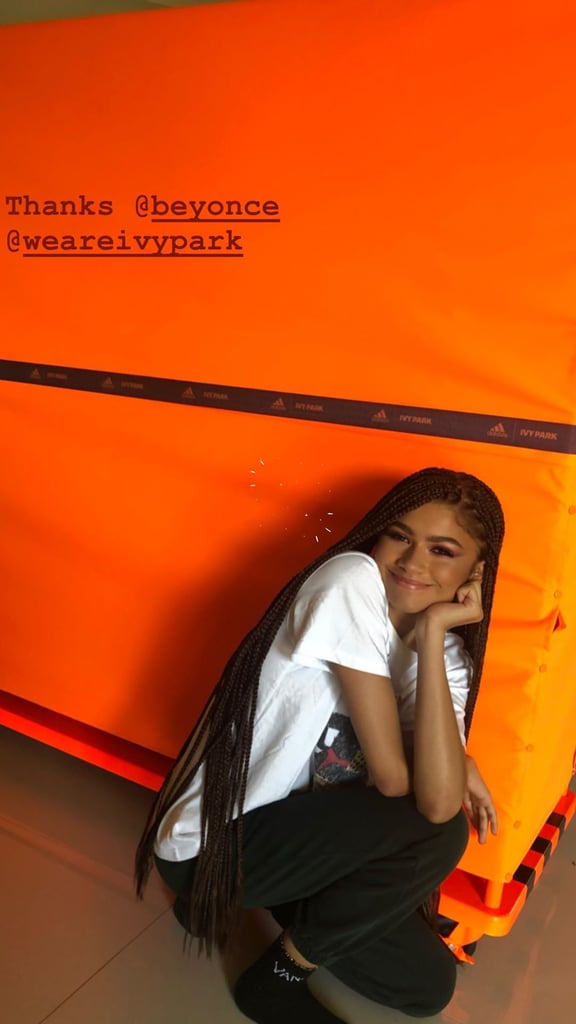 Zendaya Reacting to Beyoncé's Ivy Park x Adidas Collection