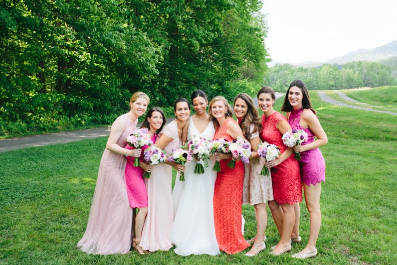 Colorful Bridesmaids