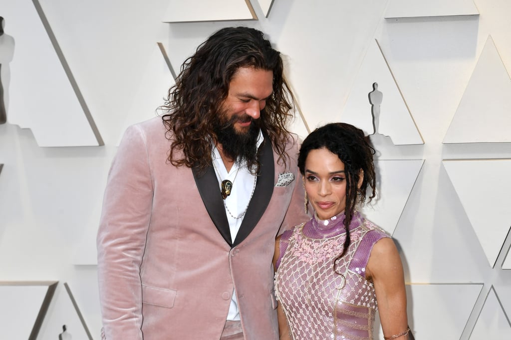 Jason Momoa and Lisa Bonet in Fendi at the 2019 Oscars