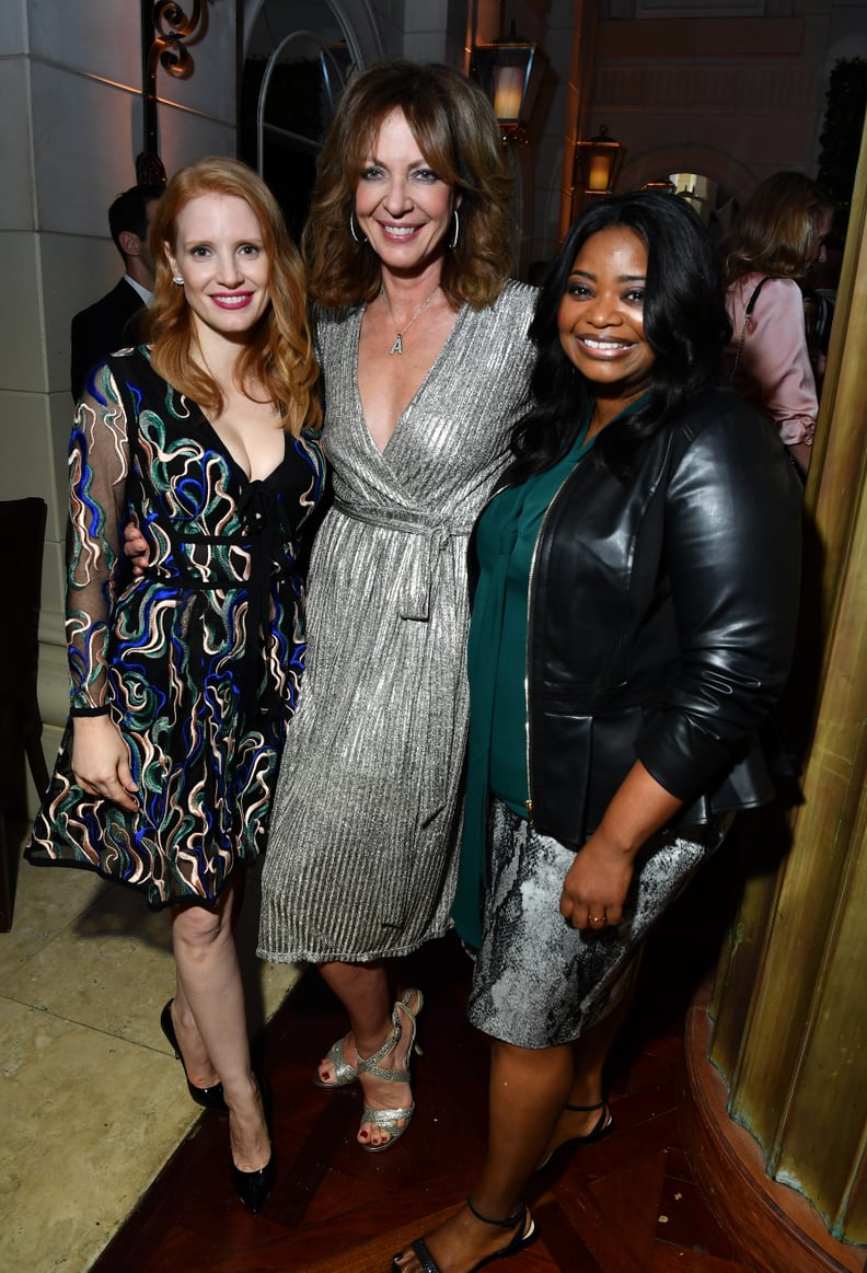 Jessica Chastain, Allison Janney, and Octavia Spencer