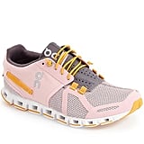 blush pink running shoes