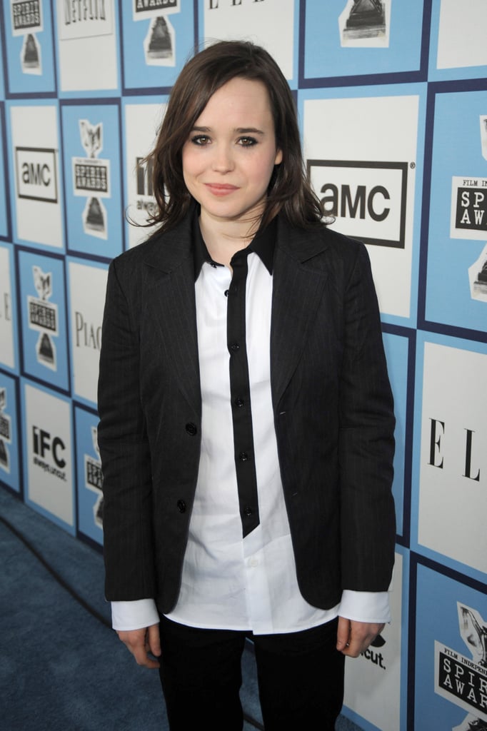 Ellen Page at the Film Independents Spirit Awards in 2008