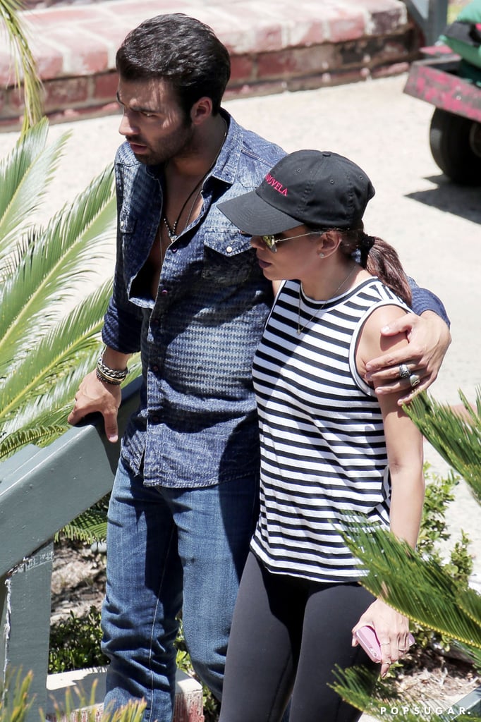 Eva Longoria on the Set of Telenovela