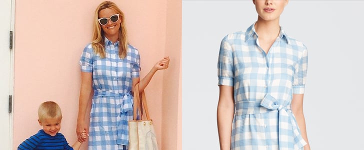 Reese Witherspoon's Blue Checked Dress
