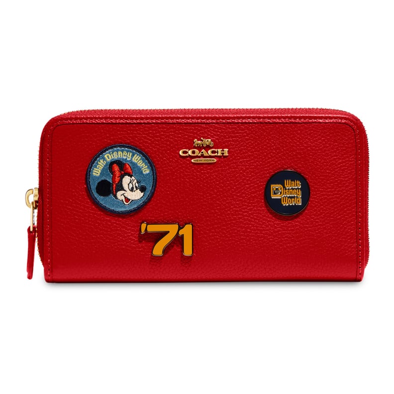 A Leather Wallet: Walt Disney World Wallet by Coach