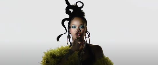 Rihanna Teases the Super Bowl Halftime Show in a Furry Coat