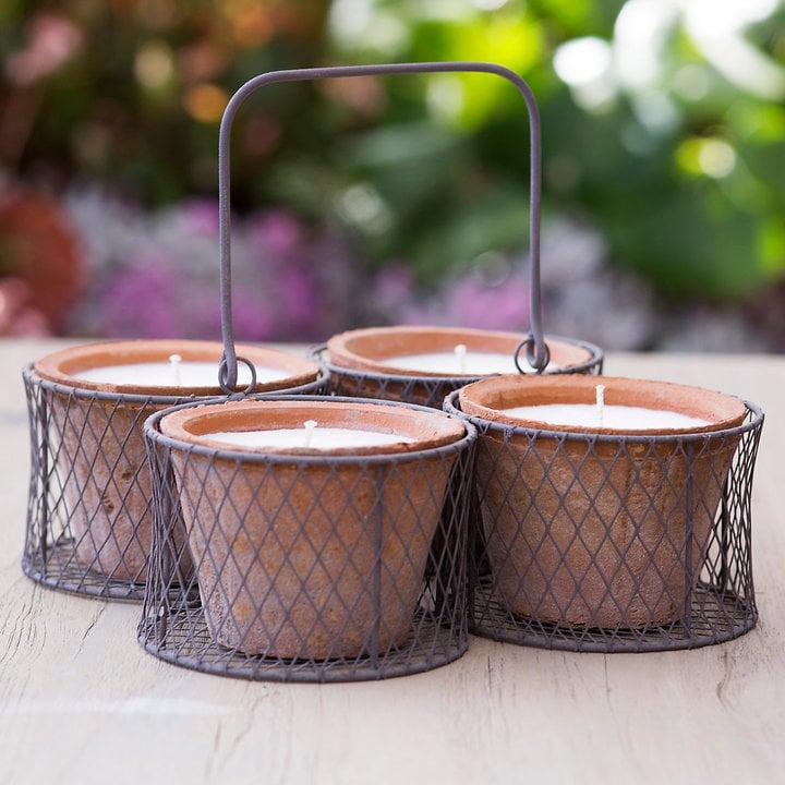 Bamboo Citronella Candles Set ($68)