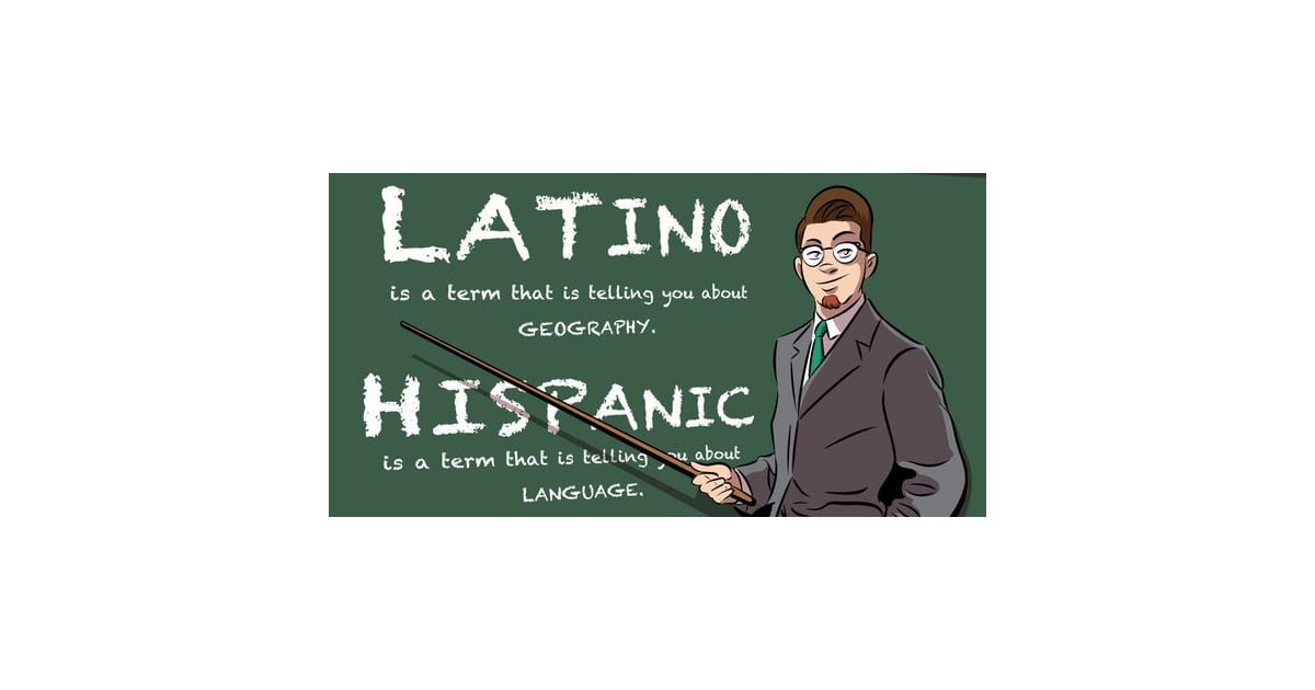 Comic Strip Defines Latino and Hispanic | POPSUGAR Latina