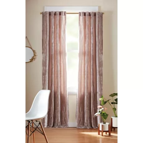 Valentina Rod Pocket/Back Tab Room Darkening Window Curtain Panel