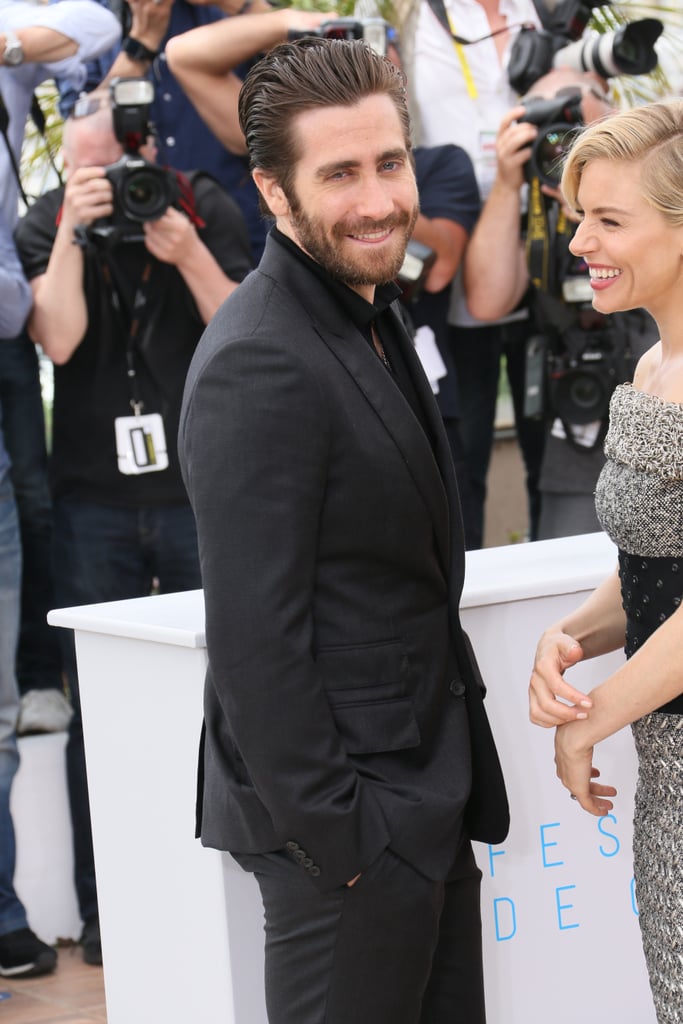 Jake Gyllenhaal and Sienna Miller on Red Carpet Cannes 2015