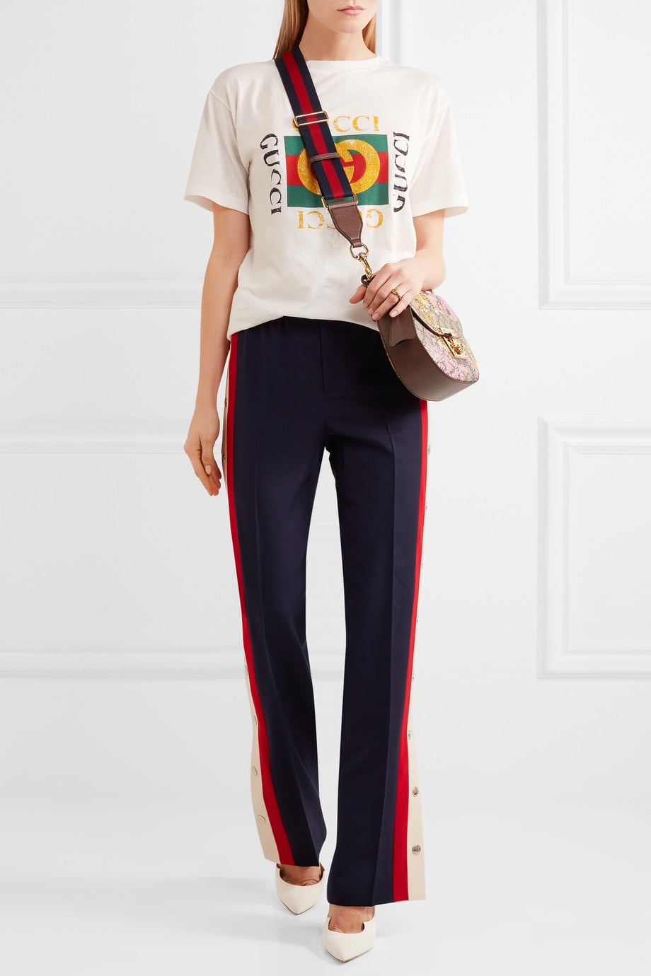 gucci striped pants