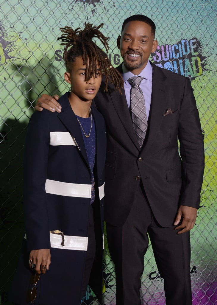 Will and Jaden Smith at Suicide Squad Premiere in NYC 2016