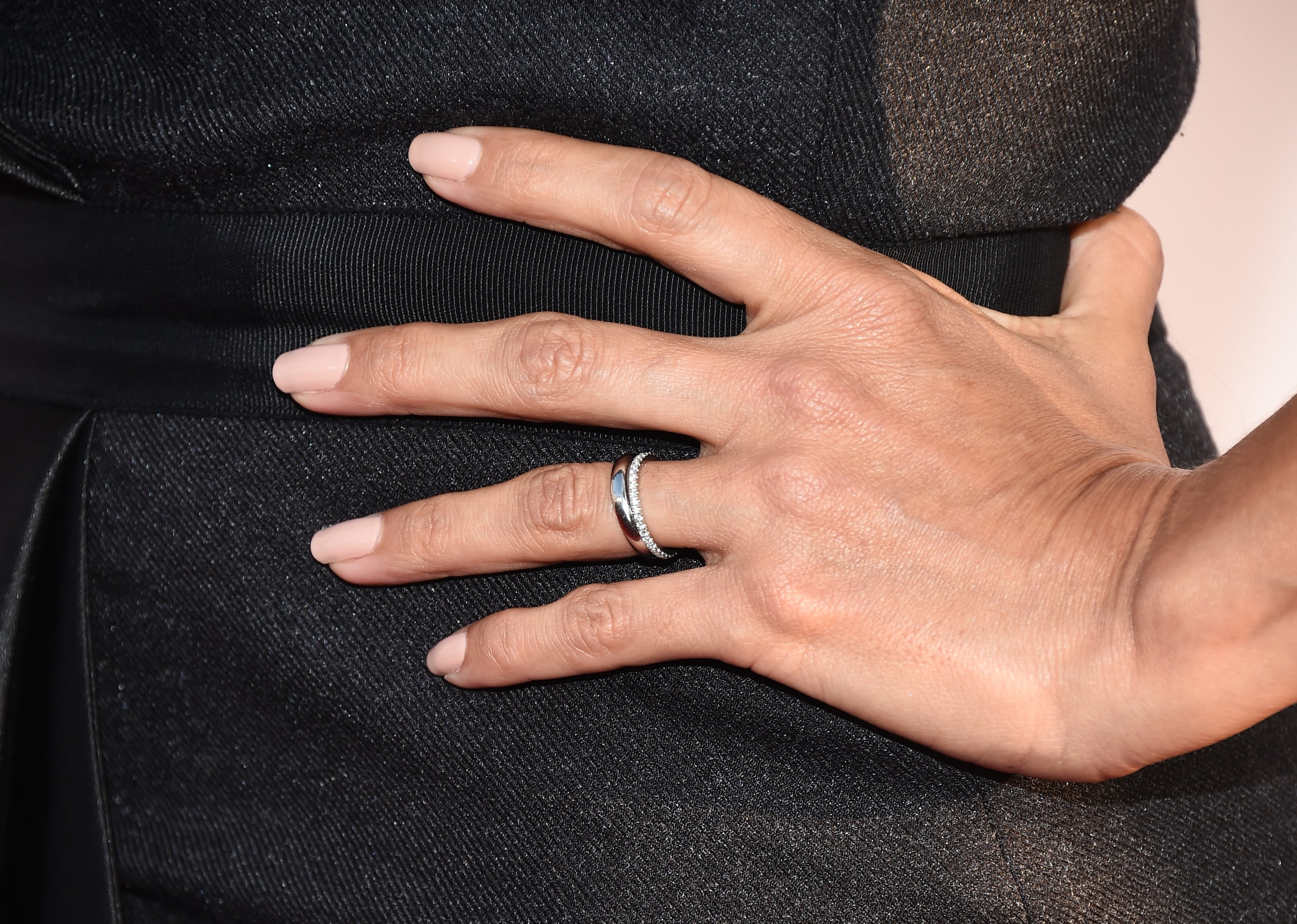 Eva Longoria s Wedding Bands POPSUGAR Fashion