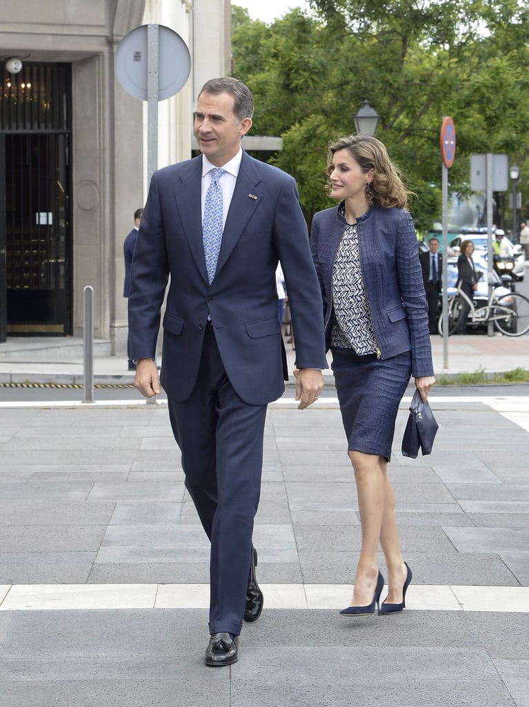 Queen Letizia's Crocodile Suit at the Prado Museum