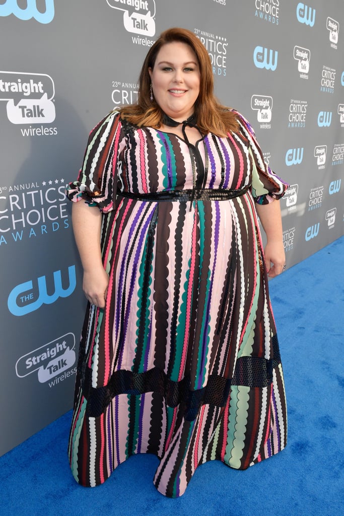 Chrissy Metz's Dress at Critics' Choice Awards 2018