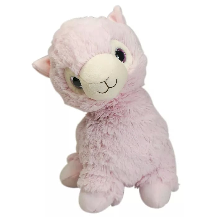 Pink llama teddy store