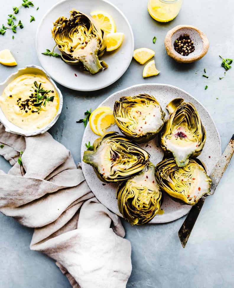 Artichokes With Mediterranean Aioli