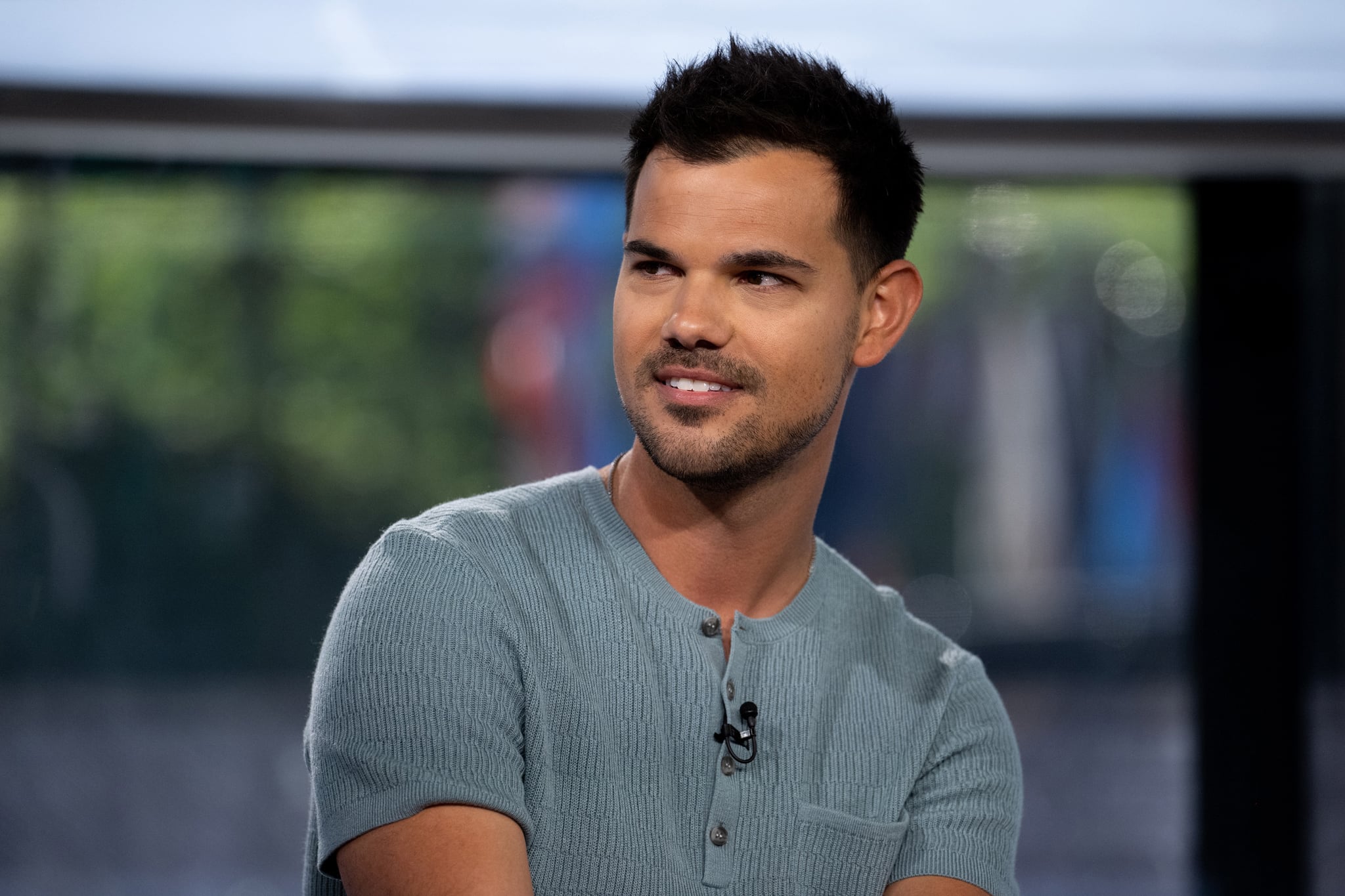 TODAY -- Pictured: Taylor Lautner on Tuesday, May 16, 2023 -- (Photo by: Nathan Congleton/NBC via Getty Images)