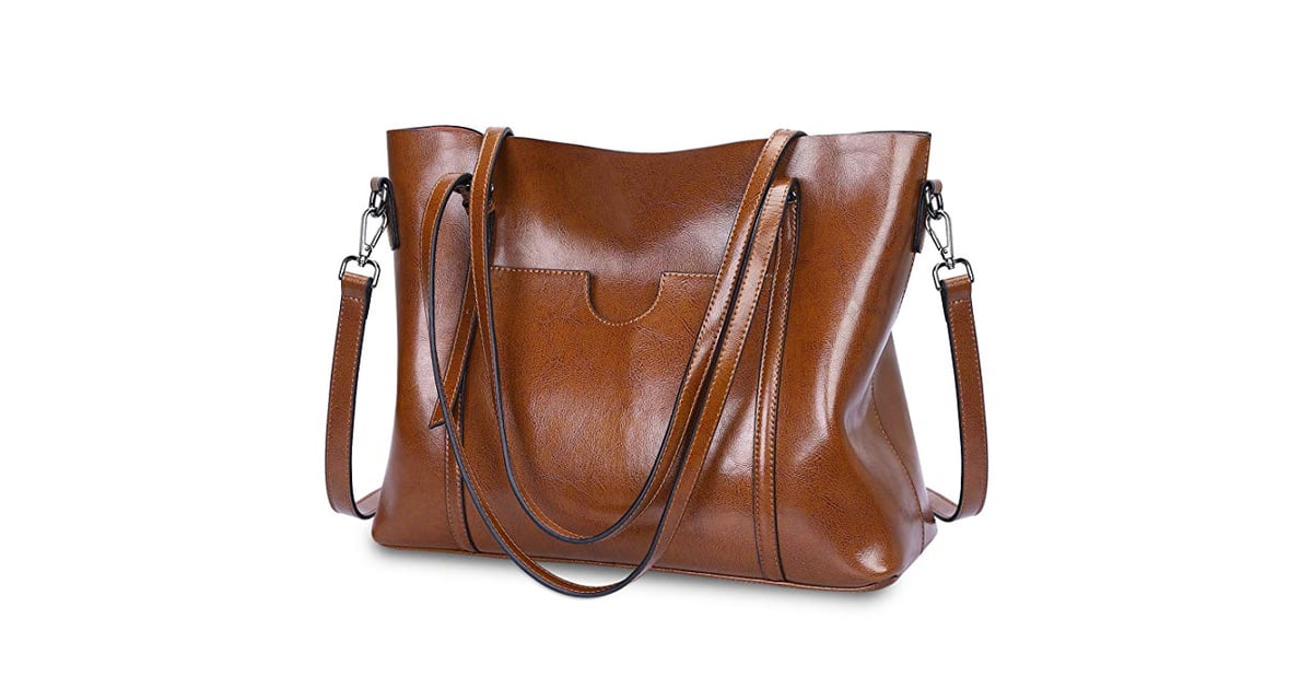 S-ZONE Leather Top Handle Satchel | The Best Work Bags For Women on ...