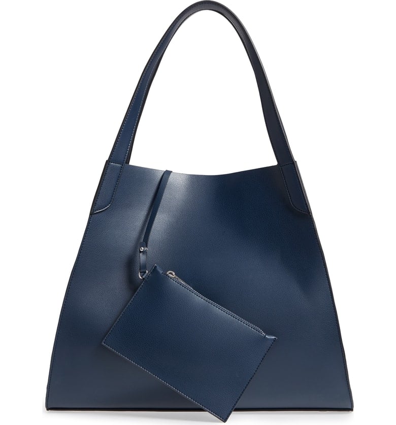 Leith Trapezoid Faux Leather Tote