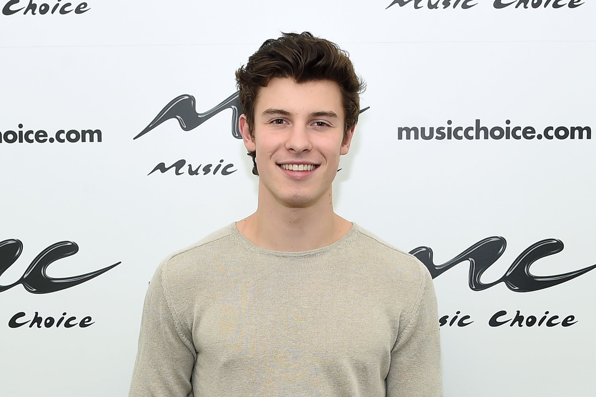 NEW YORK, NY - MARCH 22:  Shawn Mendes visits Music Choice at Music Choice on March 22, 2018 in New York City.  (Photo by Jamie McCarthy/Getty Images)