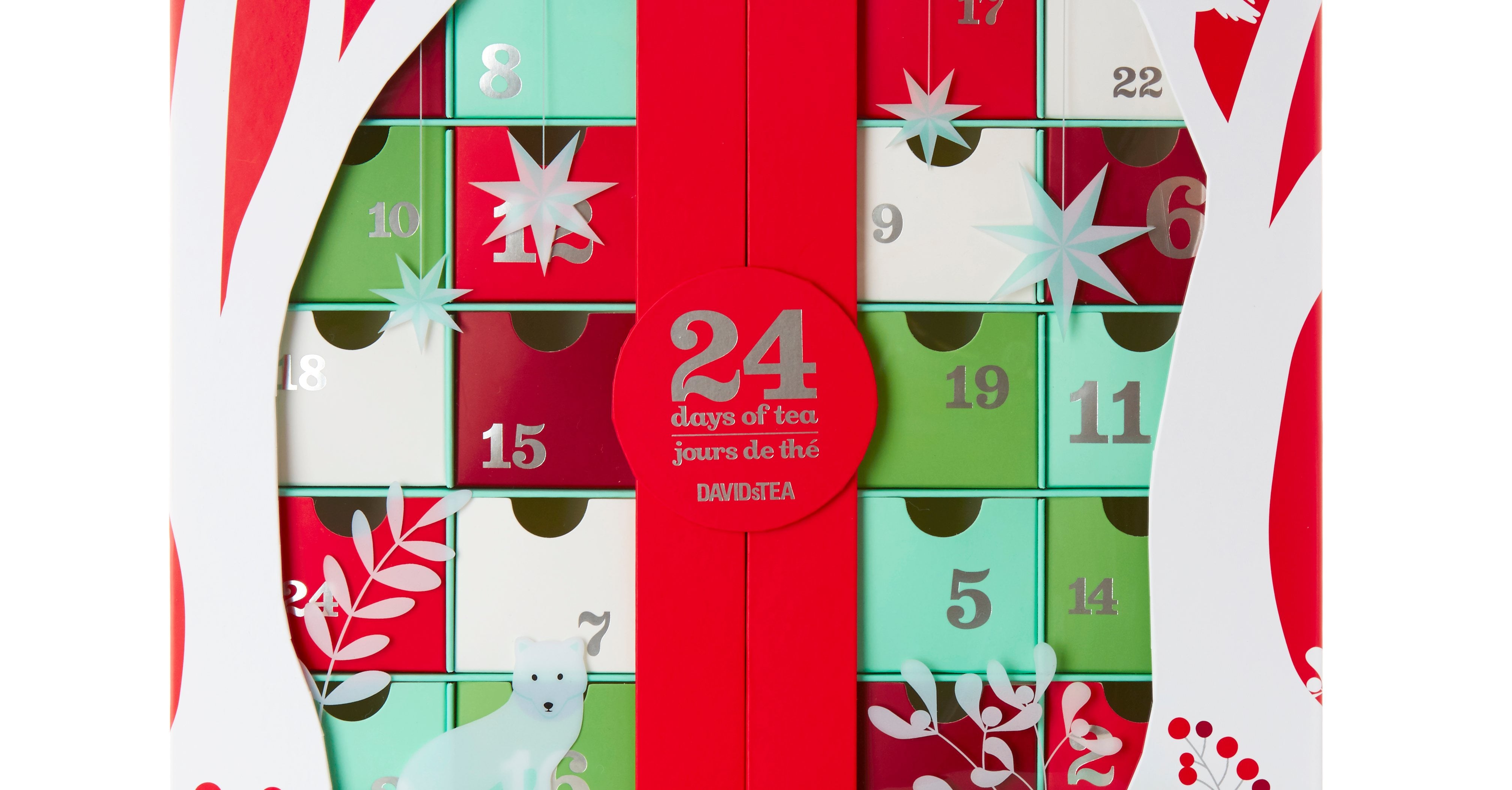 David's Tea Advent Calendar POPSUGAR Fitness