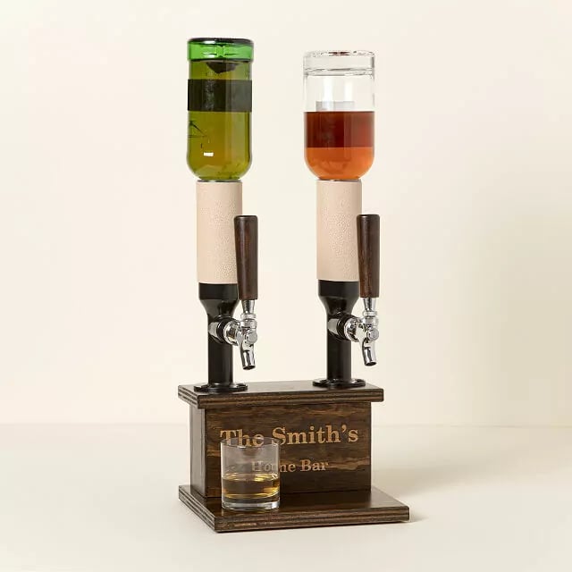 A Personalized Gift: Custom Home Bar Tap