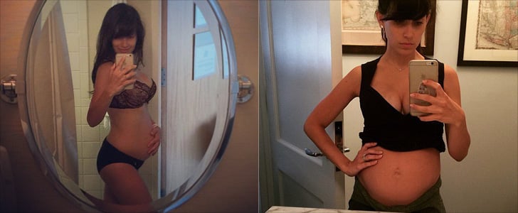 Hilaria Baldwin's Postpregnancy Selfies | Instagram