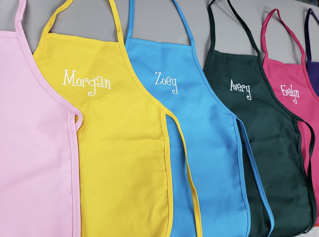 A Personalized Foodie Item For Kids: Personalized Kids Apron