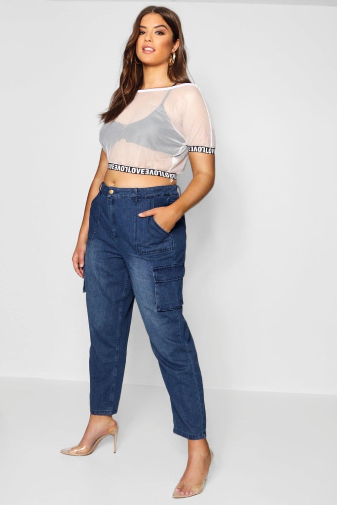 cargo pants boohoo