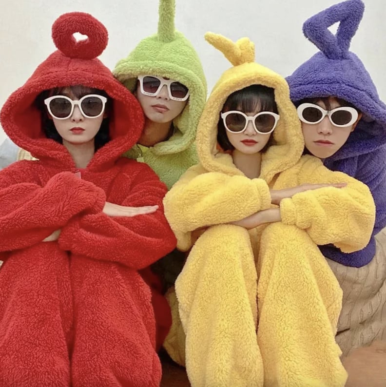 Funny Halloween Costume Idea: Trendy Teletubbies