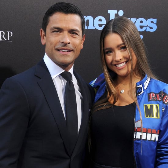 Mark Consuelos and Daughter Lola at Nine Lives Premiere