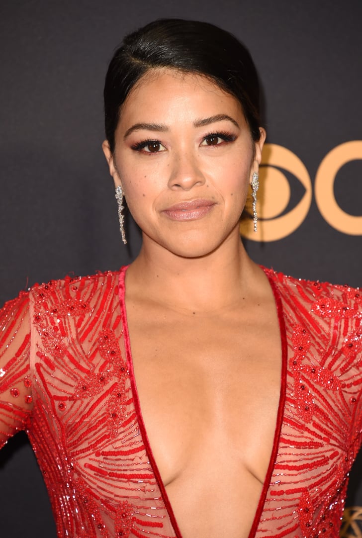 Gina Rodriguez  Celebrity Hair and Makeup at the Emmy 