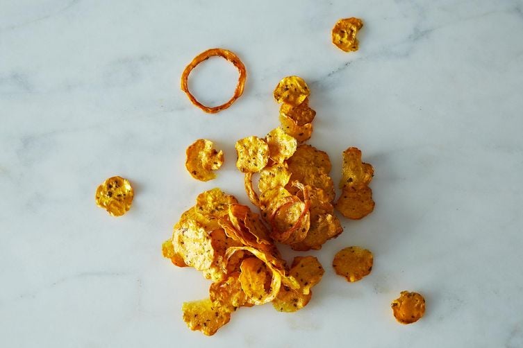 Herbed Butternut Squash Chips by Merrill Stubbs