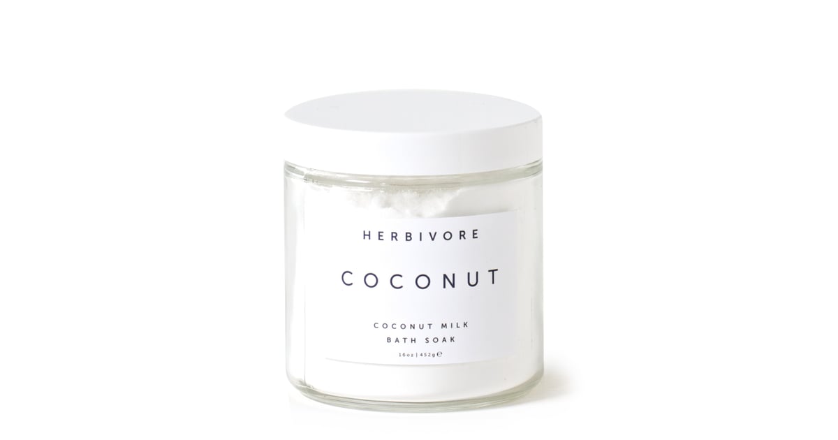 Herbivore Botanical Coconut Bath Milk Best Bath Soaks 2018 POPSUGAR