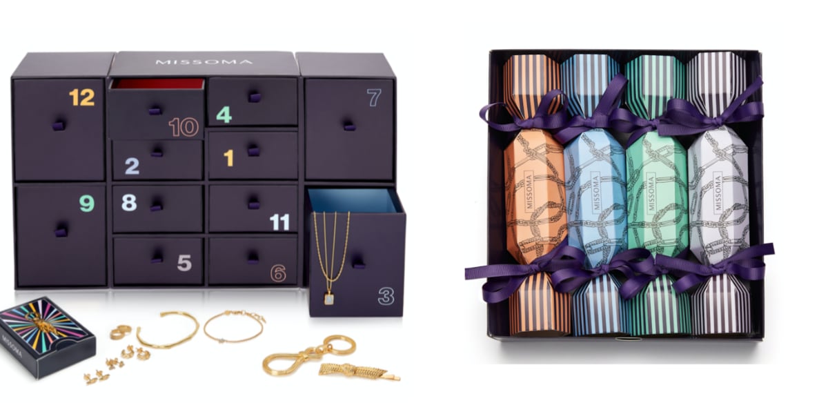 Missoma Jewelry Advent Calendar and Christmas Crackers 2020 POPSUGAR